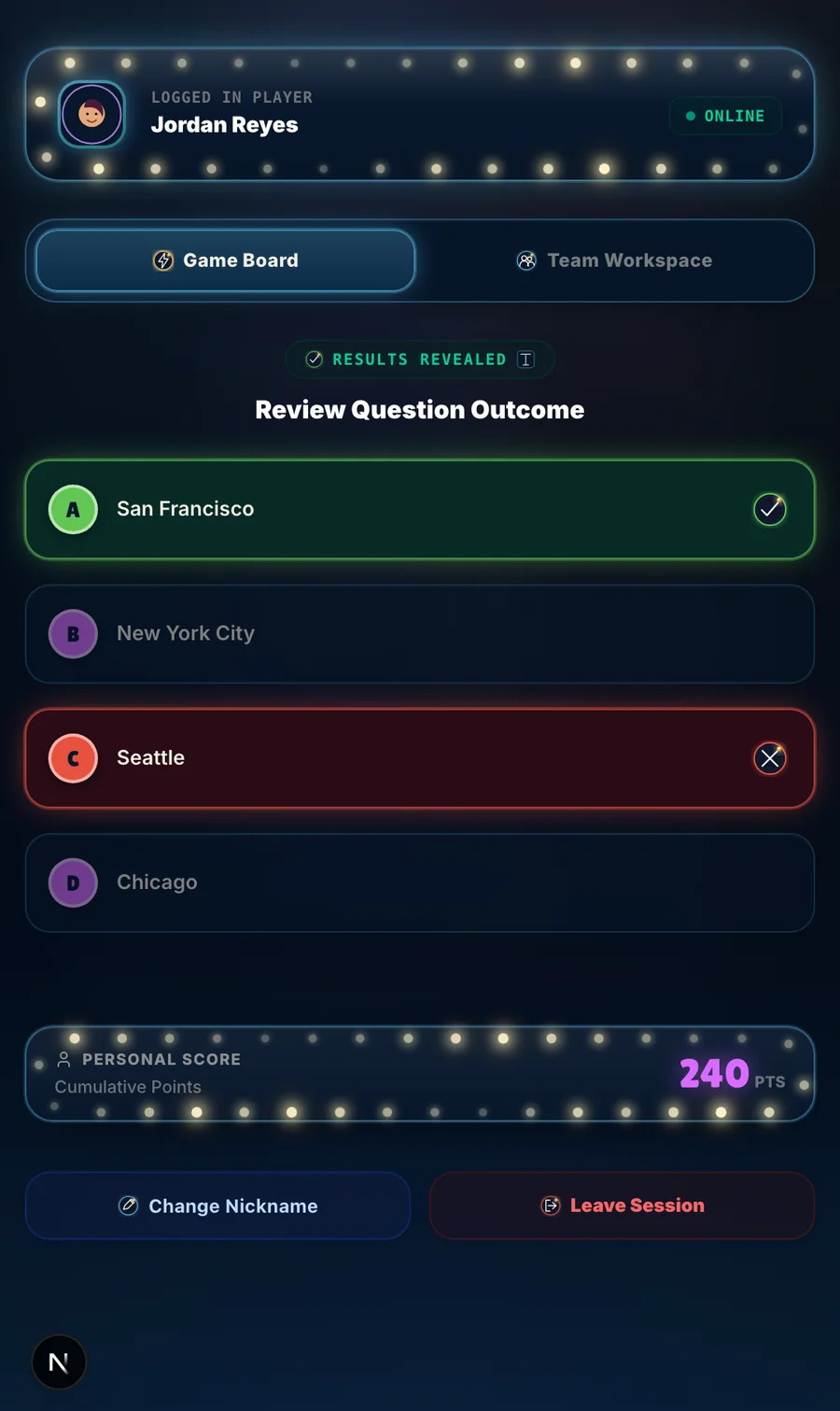 Answer Revealed